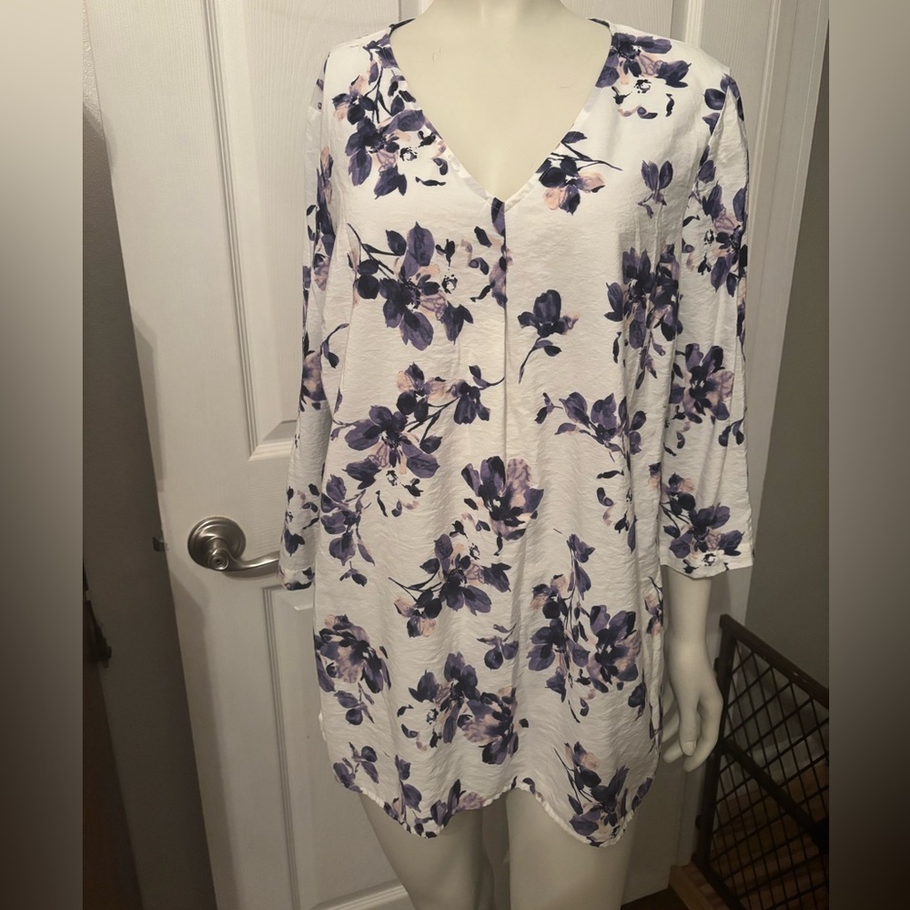 J.Jill linen blend tunic S